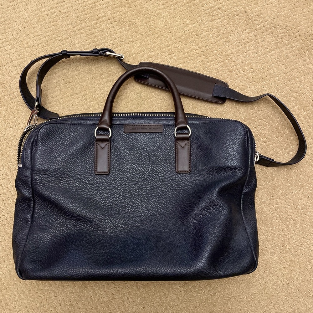 Marc by Marc Jacobs Soft Leather Attaché Case